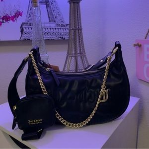 Juicy Couture Quilted Half Moon